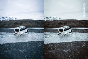 20 Tundra Lightroom Presets LUTs