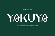 Yakuya - Creative Sans Display, a Sans Serif Font by Artiveko (Thumbnail 1 of 8)
