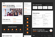 VisiBel - Digital Marketing Website, an UI Kit Template by peterdraw (Thumbnail 5 of 7)