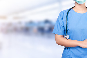 Nurse in hospital