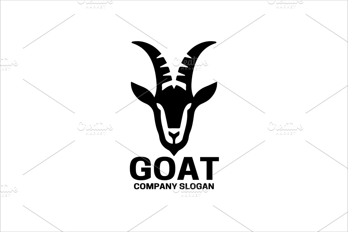 Goat Logo, a Branding & Logo Template by Vectorium Studio (Photo 1 of 4)