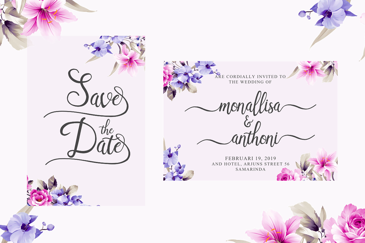 Sallisa | Script Font preview 6