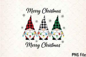 Merry Christmas Gnome Design Png, a Seasonal Illustration by Layerology