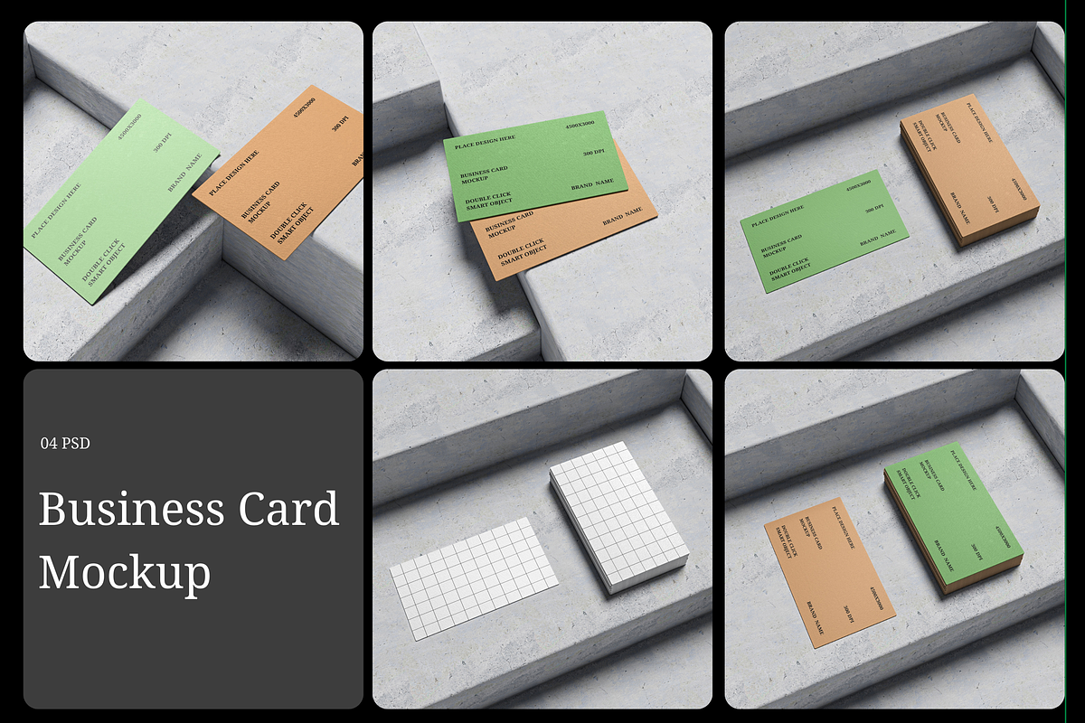 Business Card Mockup, a Books & Magazine Mockup by Akaimockup (Photo 1 of 5)