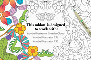 Coloring Book Pro - Garden Edition, a Plug-in Add-On by Drifter Studio (Thumbnail 6 of 6)