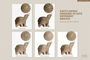 Magic Canvas Photoshop textures, a Layer Style Add-On by Lisa Glanz (Thumbnail 11 of 13)
