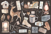 Rustic Christmas, a Decorative Illustration by Eisfrei (Thumbnail 7 of 7)