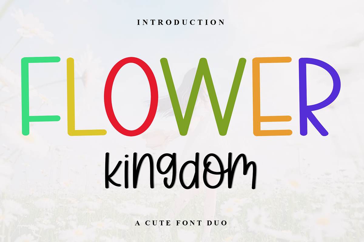 Flower Kingdom, a Sans Serif Font by InermediaSTUDIO (Photo 1 of 8)