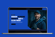 BluePipe - Plumbing Services Framer, an UI Kit Template by Frameko (Thumbnail 1 of 4)