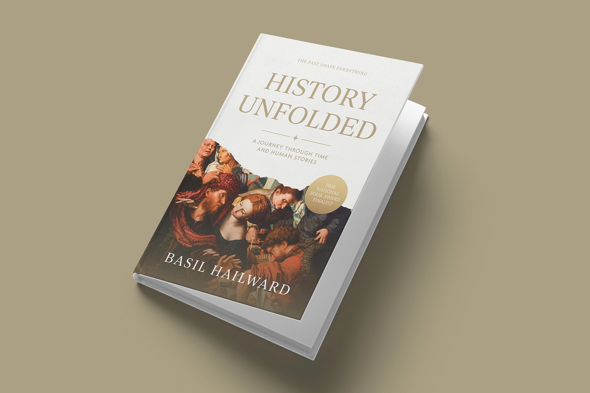 History Book Cover Template, a Brochure Template by BrandPacks