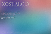 SALE Nostalgia Grainy Gradient, a Texture Graphic by Vintage Digital Textures (Thumbnail 4 of 9)