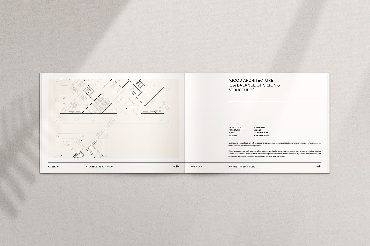 Architecture Portfolio Template, a Brochure Template by ArtisanaAura (Photo 11 of 22)