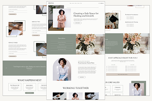 Squarespace Template: Sirona