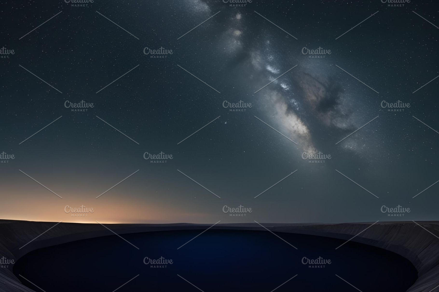 landscape night sky stock photos, a Nature Photo by ComfortQ