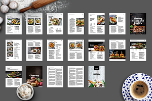 Minimal Recipe Ebook Template