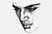 Procreate Ars Lineandi Pen Studio, a Brush Add-On by Brush Moment (Thumbnail 4 of 10)