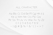 Merumatta - Elegant Monotype, a Sans Serif Font by Tammami (Thumbnail 8 of 9)