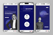 Modern Finance Social Media Story, a Social Media Template by MightyDesign (Thumbnail 2 of 6)