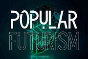 Astratura - Futuristic Font, a Sans Serif Font by Flawless And Co (Thumbnail 2 of 10)