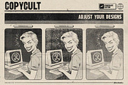 CopyCult for Procreate, a Brush Add-On by RetroSupply Co. (Thumbnail 4 of 12)