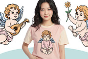 Baby Angel Illustration Set, an Illustration by Tekuni (Thumbnail 11 of 13)