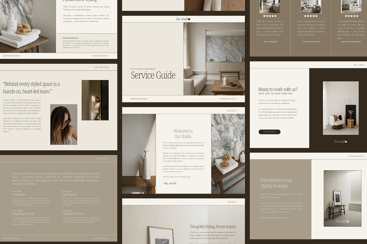 Service and Pricing Guide Stylists, a Marketing Template by Edits Collection (Photo 2 of 11)