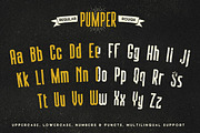 Pumper Typeface, a Sans Serif Font by Aksa & Nusa Co. (Thumbnail 3 of 6)