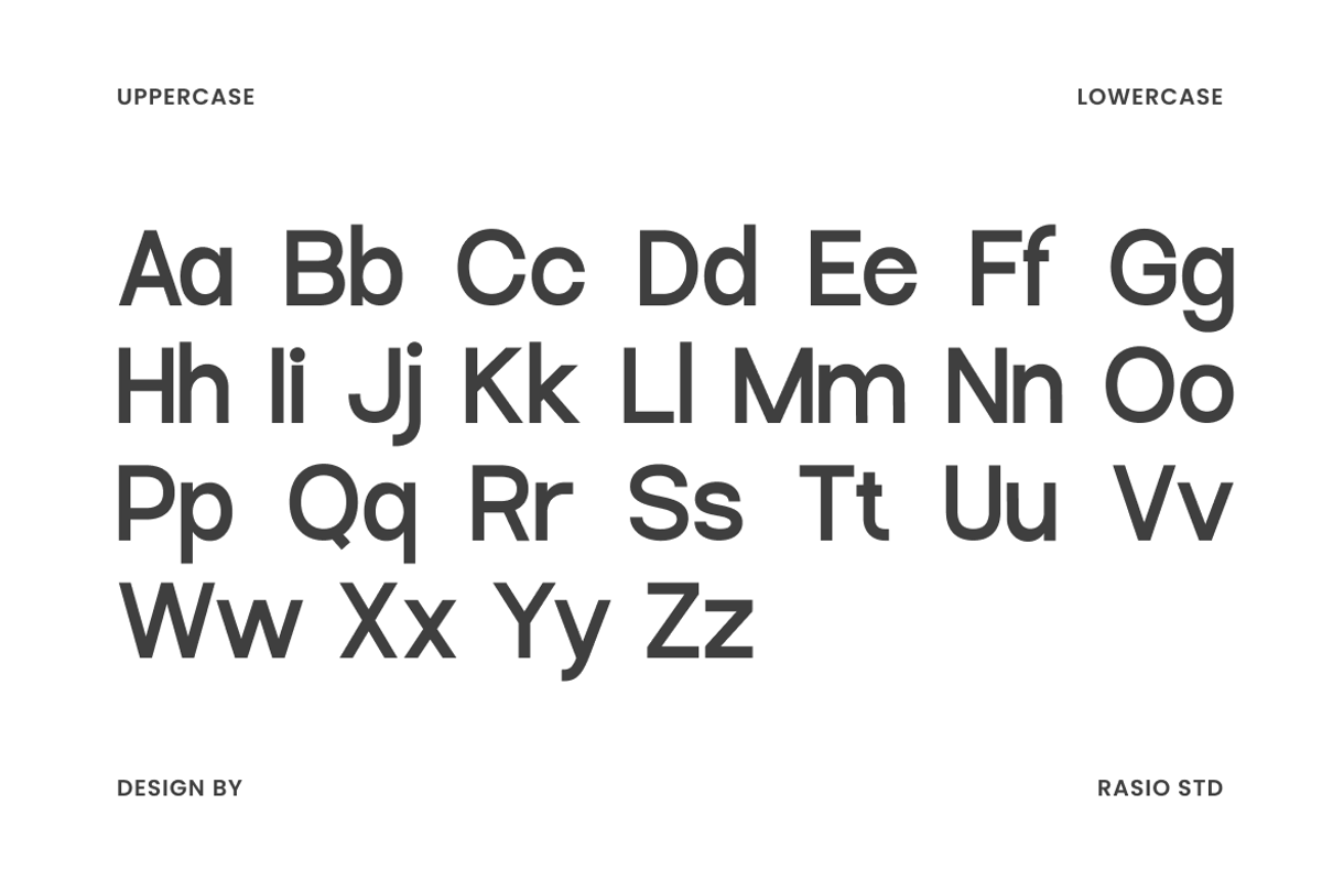 Bedbag Modern Geometric Sans Font, a Sans Serif Font by Rasio Studio (Photo 2 of 9)