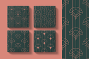 FishScale ArtDeco Patterns V5, a Pattern Graphic by Firowerk (Thumbnail 2 of 7)