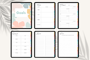 Undated Digital Life Planner iPad, a Templates & Theme by HoneyGlowStudioCo (Thumbnail 4 of 9)