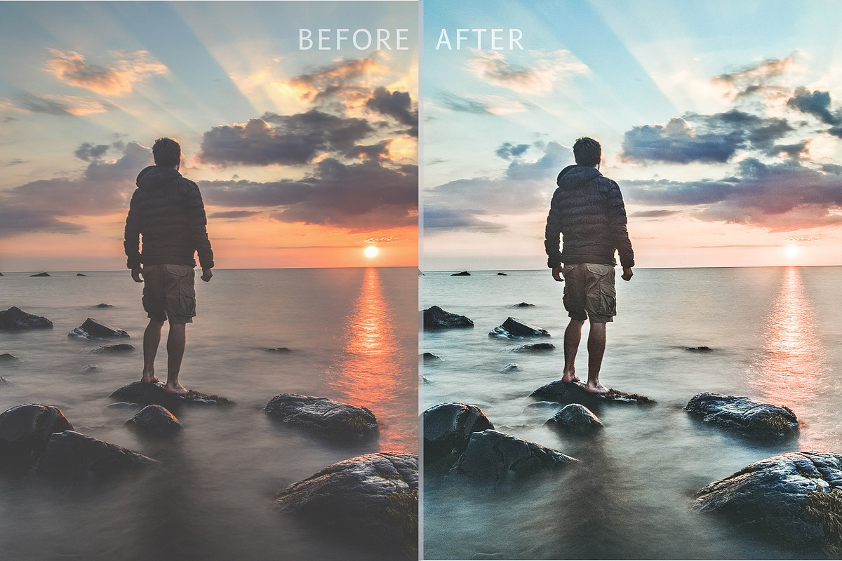 20 Travel Lightroom Presets Bundle, an Action Add-On by RamsaGraphi (Photo 8 of 10)