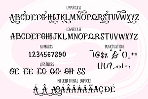 Oh Lovely Day Font Trio Logos