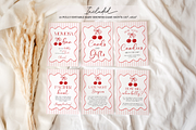 Cherry On Top Baby Shower Games, a Stationery Template by VeliusCreativeStudio (Thumbnail 3 of 6)