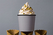 Premium Gelato Paper Tub Mockup, a Packaging Mockup by Designer Dude (Thumbnail 2 of 2)