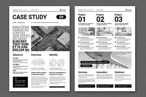 Case Study 3 | Corporate Flyer, a Flyer Template by TypoEdition