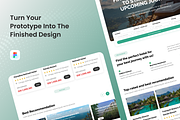 Travel Book Ease Hotel Landing Page, a Landing Page Template by SquidPixey (Thumbnail 4 of 5)