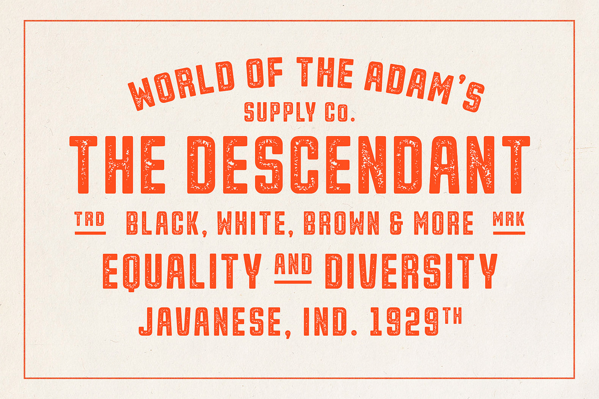 Brumder Font, a Sans Serif Font by trustha (Photo 3 of 10)