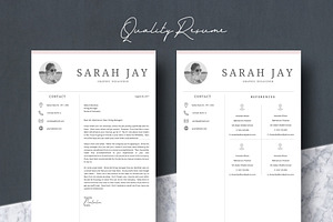 Resume Template 4 Pages Clean