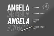 Angela Love Script & Sans, a Sans Serif Font by Fargun Studio (Thumbnail 3 of 18)