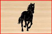 50 Horse Motion Silhouette Bundle, an Illustration by musafir_fashion (Thumbnail 2 of 4)