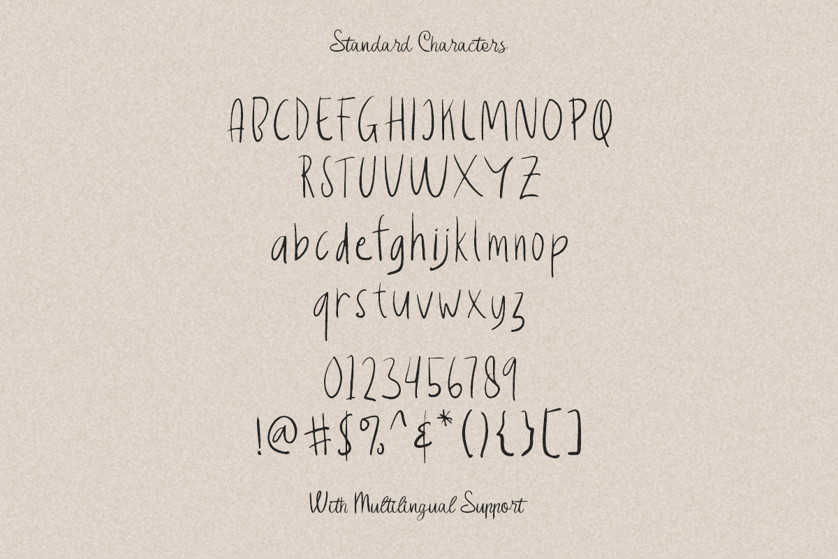 Mandragia Handcrafted Script, a Script Font by Littlehand (Photo 9 of 9)