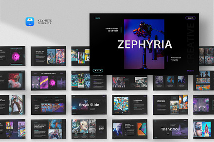 Creative Business Keynote Template, a Presentation Template by fluffstudio