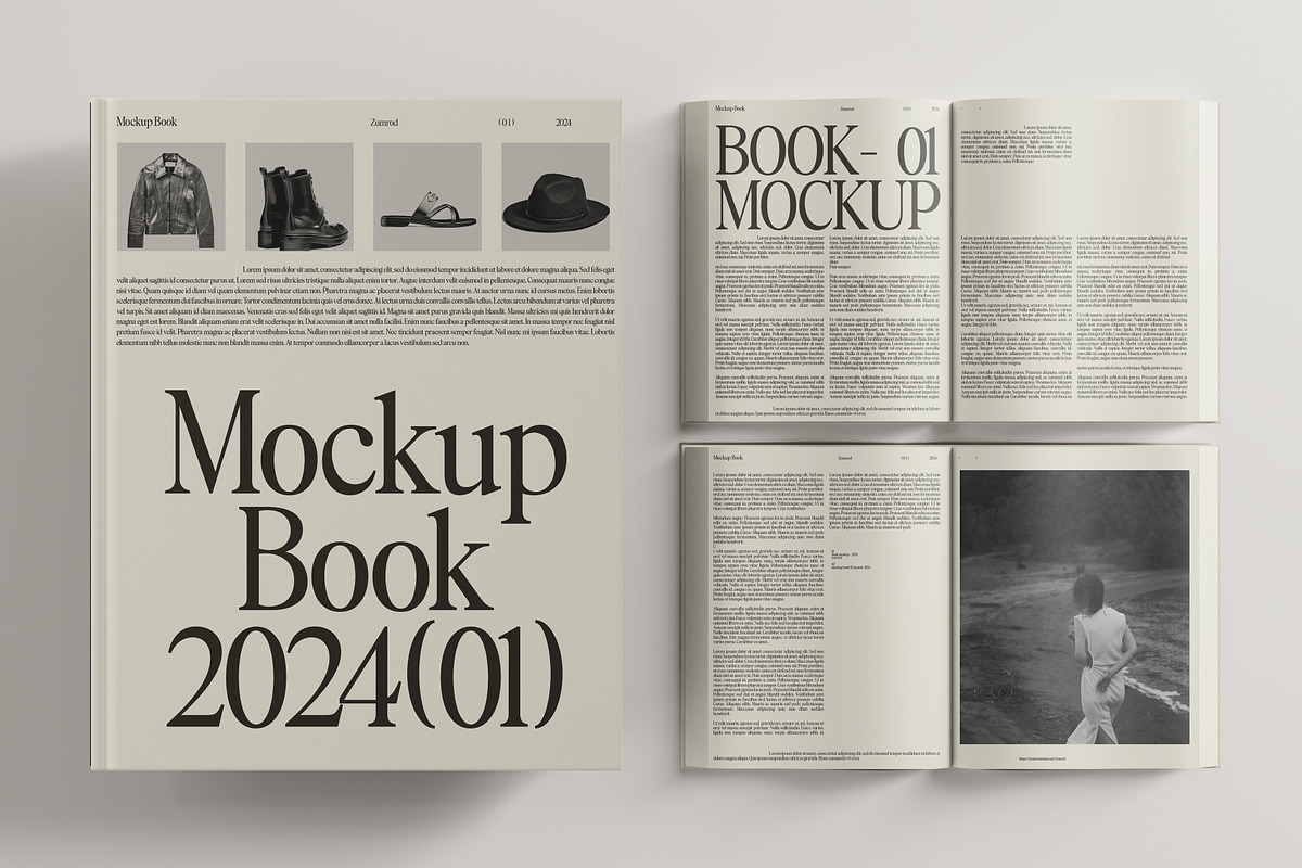 Book & Magazine Mockup (PSD) Bundle, a Books & Magazine Mockup by Zumrod (Photo 9 of 20)