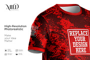 Short Sleeve Jersey Set Mockup, a Shirt Mockup by Mildstudio (Thumbnail 8 of 9)