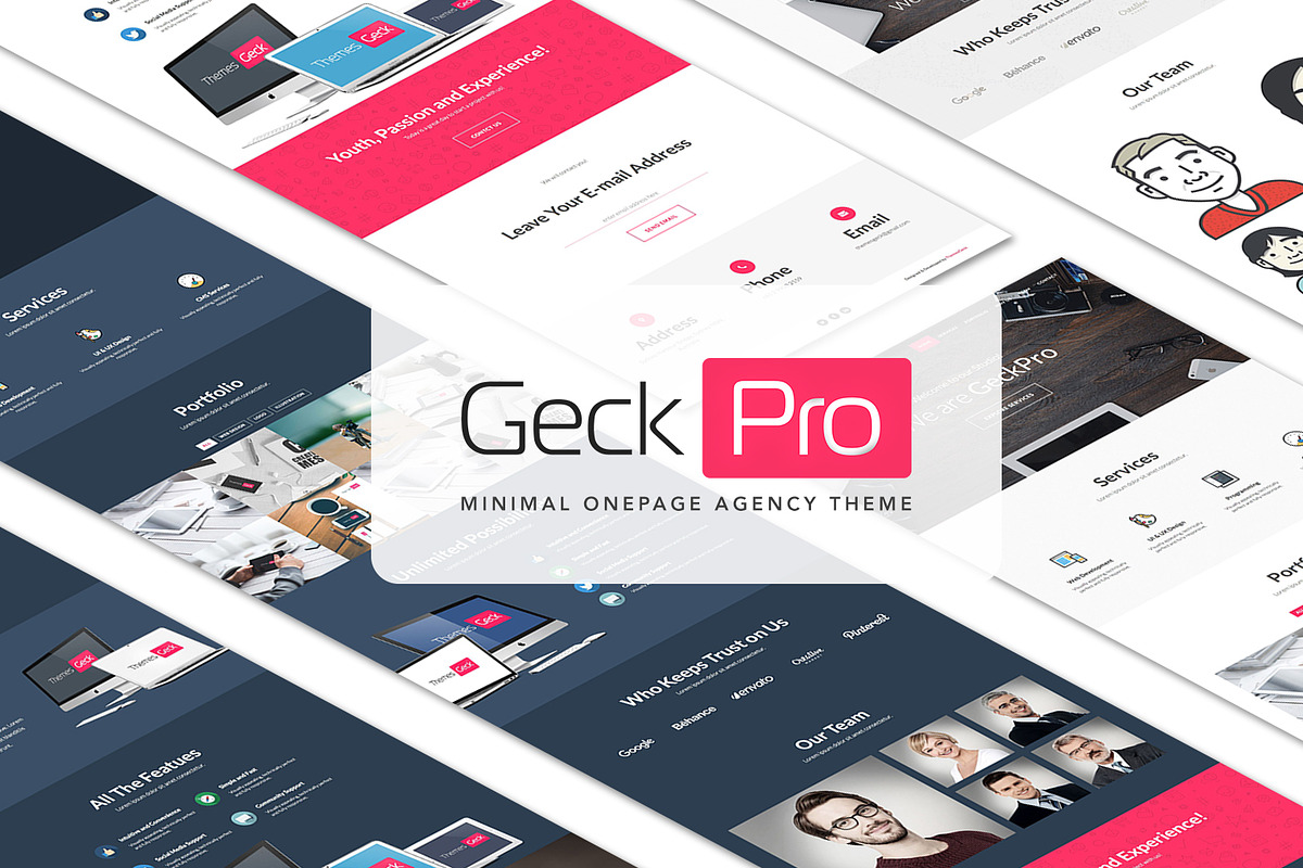 GeckPro: Multi-purose Bootstrap HTML, a HTML Template by Geek Shop (Photo 1 of 2)