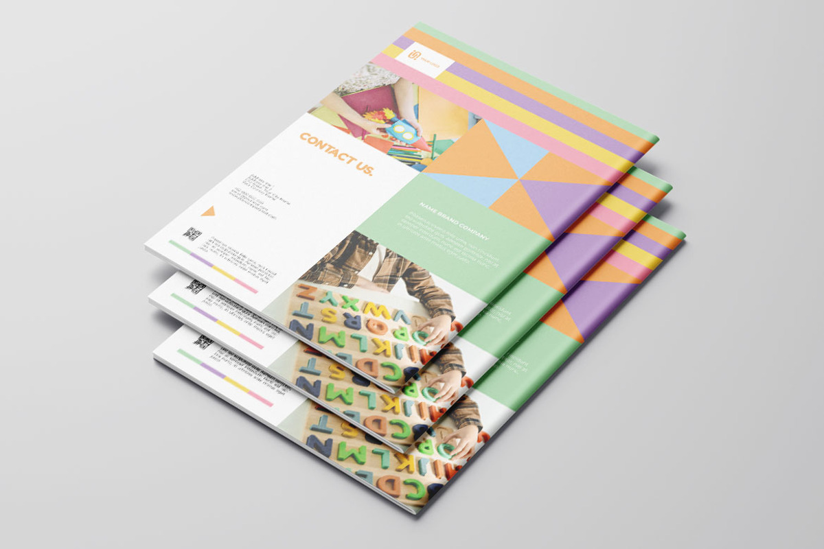 Preschool Brochure Vol.11, a Brochure Template by Bewalrus Studio (Photo 11 of 11)