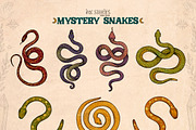 Mystery Snakes, an Animal Illustration by Ink Stories (Thumbnail 2 of 31)