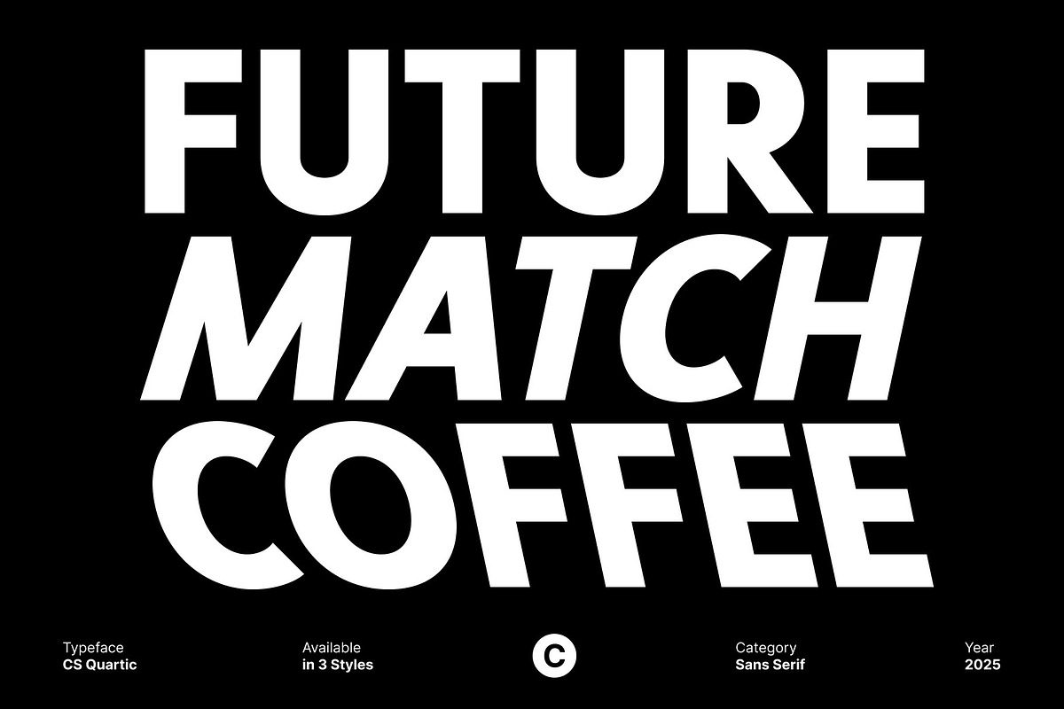 CS Quartic – Bold Sans Serif, a Sans Serif Font by Craft Supply Co. (Photo 2 of 8)