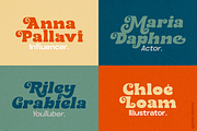Roller Hesoon - Retro Font, a Font by TypeClassHeroes (Thumbnail 13 of 15)