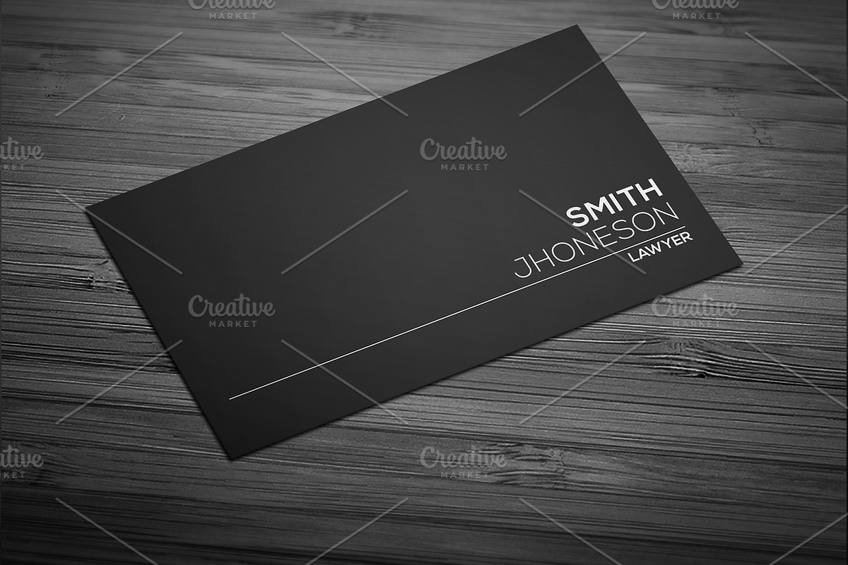 Minimal Business Card, a Business Card Template by Helal Shop (Photo 1 of 3)